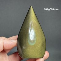 Natural Rainbow Obsidian Free Form Torch Spiritual Meditation Healing Energy Home Feng Shui Decoration Gift