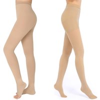 20–30 mmHg Kompressionsstrümpfe, geschlossene/offene Zehen-Taille, hohe Kompressions-Leggings für Ödeme, Krampfadern, Schwellungen, Schwangere