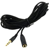300CM 10ft 3.5mm Jack Female to Male Headphone Stereo Audio Extension Cable Cord
