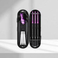 ..3pcs/set Professional Darts,Free Carry Box,22g Total Length 16.5cm, Steel Tip Darts With Aluminum Shaft..