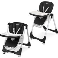 SEJOY Baby Feeding Chair with Dining Table High Chair for Feeding Children's Folding Dining Chair with Wheel