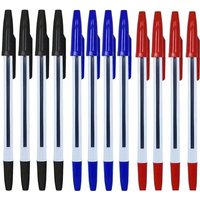 12pcs/Mix Quick-Dry Gel Pens, with Removable Cap, Medium Tip, Smooth Writing Experience, Ideal for Office and Use