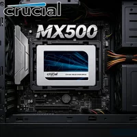 Crucial MX500 BX500 240G 500GB 1TB 2TB 2.5" SATA SSD,3D NAND High Speed Internal Storage Drive for Laptop Desktop PC