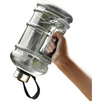1Pc Durable Gallon Water Bottle, 2L Large Capacity Portable PETG Sports Drink Bottle with Handle, Shaker Bottle