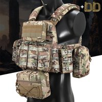 Multi functional outdoor hunting vest, durable, quick drying, breathable vest with multiple pockets