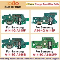 USB Charging Board Flex Cable For Samsung A14 4G 5G A145F A145P A146B A146P A146U Charger Port Dock Connector Repair (1PC)