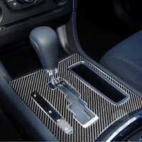 For Dodge Charger SRT8 2011-2014 Carbon Fiber Central Gear Shift Control Panel Trim Cover Car Accessories Interior Decoration
