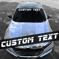 1PC Custom Car Stickers Auto Windshield Body Self-Adhesive Waterproof Personalized Boat Vinyl Decal