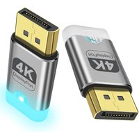 8K DisplayPort Dummy Plug Adapter DP Headless Ghost Display Emulator EDID Emulator For GPU Virtual Monitor For PC Laptop Desktop
