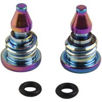 AliExpress NONE MTB Titanium-Alloy Bleed Screws With O Ring For Magura EBT Brake Maintenance Black/Gold/Rainbow Bicycle Parts