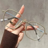 Quadratische Retro-Lesebrille für Damen +1,10 bis +4,00 Stärke für den täglichen Gebrauch