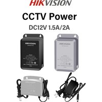 Hikvision Original DC12V 2A 1.5A Camera Power Outdoor Waterproof CCTV Supply Adapter For Hik Network Camera Gary Black EU/US/AU