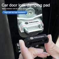 Car Door Shock Absorber Pad Door Lock Protection Gasket For Volkswagen VW Polo Golf T5 Caddy T4 Touran GTI Passat Scirocco GTD