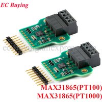 MAX31865 PT100/PT1000 RTD Digital Acquisition Module Converter Board Low Temperature Drift Reference Resistance High-precision