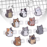 New Cartoon Cat Tennis Racket Damper Silicone Durable Tennis Racket Shock Absorber Racket Vibration Dampeners Sport