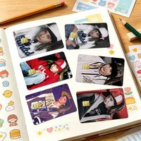Bill Tom Kaulitz T-Tokio Hotel Credit Card HD Stickers Game Card Decal Small Chip Waterproof Sticker Gift