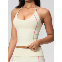 Summer Women's Yoga Tank Top Shockproof Fitness Vest Slim-fit Quick-Dry Sports Underwear Female Gym Workout Yoga Underwear