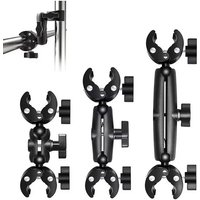 AliExpress Viesrita Camera Mount Adapter Motorcycle Handlebar Clip Camera Crab Clamp For Camera Gopro LED Light Filming Studio Cycling Mobile Phone