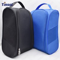 New Portable Golf Shoe Bag Oxford Cloth Shoe Carrier Bags Breathable Lightweight Golf Handbag Dustproof Football Tennis Shoe Bag