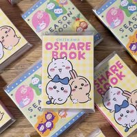 Chiikawa Foldable Notebooks (40% Off) Student Memo Pad with Tearable Colored Pages, Ideal for DIY Journals & Scrapbooking