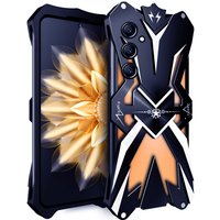 Powerful Metal Armor Aluminum Bumper Shockproof Case For Samsung Galaxy S24 S23 S25 Ultra , S24 S21 FE S24 S22 S21 + A15 A24 A25