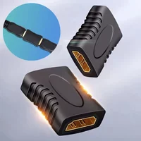 1-2PCS 4K Extender Female To Female Converter Extension Adapter For Monitor Display Laptop PS4/3 PC TV Hdmi Cable Extension