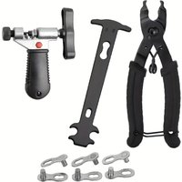 AliExpress Multifunctional bicycle chain tool set,including chain cutter,chain breaker,pliers and wear indicator,usedfor precise adjustment