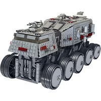 UCS Juggernaut MOC Building Blocks, Republic Attack Cruiser from Space Wars, Turbo Tank Collector's Model for Adult Fans