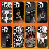 Singer L-Louis T-Tomlinson Phone Case For iPhone 16,15,14,13,12,11,Mini,Pro,E,MAX Black Candy Matte Shockproof Cover