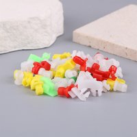 New 50PCS Universal Auto Door Lock Rod Clip Driver Side Handle Retainer Fits Plastic Rivet Fasteners Retainers Car Wire Clip