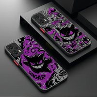 P-Pokemon Gengar Case For Xiaomi Mi 13 12 11 Lite 5G 14 13T 12T 11T 14T Pro M5S C75 Poco X7 X6 F6 F5 X5 X3 NFC F3 M6 Pro 4G Etui