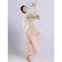 Classical Dance Costume Chinese Style Women's Elegant Gauze Dress Ancient Style Super Immortal Body Charm Clothes