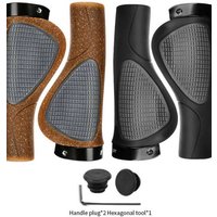 AliExpress ESLNF Silicone Shock Absorption Anti-Slip Comfortable Bicycle Grip Soft Rubber Ergonomic Bike Handlebar Grips Bicycle Components