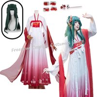 Season 2 Miss Maomao Cosplay Costume Anime The Apothecary Diaries Mao Mao Costume Wig Red Hanfu Halloween Anime Outfit for Women