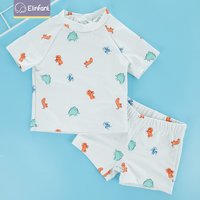 Elinfant Fashion Toddler Kids Baby Girl Boys Swimsuits Short Sleeve Bathing Suits Beachwear