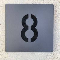 Custom Acrylic Modern House Numbers Door Sign Address Street 3D Letter Digital Plaque Outdoor Name Home Decor Plate Door Sign