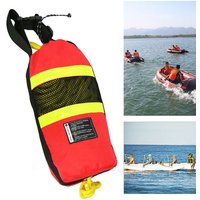 65ft Overwater Floating Rope Throwing Bag With Reflective Rope Line Bag Lightweight For Rescue Kayaking Accessories