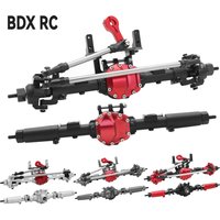 SCX10 II Aluminum Alloy CNC Front Rear Axle Set 30T/8T for 1/10 RC Crawler Axial AR44 90047 90046 AX90060 Builders Kit Upgrade
