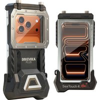 DIVEVOLK SeaTouch 4 Max Plus Unterwasser-Touchscreen-Tauchtelefonhülle für iPhone und Android-Smartphones