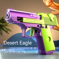 M1911 Toy Gun Model Cannot Shoot Model Plastic Pistol Empty Clip Bolt Lock 3D Printing Fidget Toy for Boys Decompression