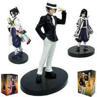 Anime Figure Demon Slayer Figures Kimetsu No Yaiba Doll Tanjiro Nezuko Zenitsu Figurine Inosuke Warrior Action Figure Model Toys