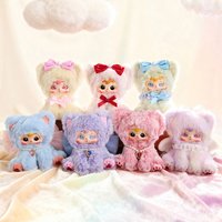 Samuel Rainbow Cat Series Plush Mystery Blind Box Cute Bag Charm Keychain Backpack Pendant Trendy Toys Kawaii Doll Surprise Gift