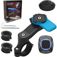 Universal Bicycle Mount for Bicycle and Motorcycle Phone Holder, Mobile Phone Holder for MTB 360° Rotatable for MTB or Road Bike