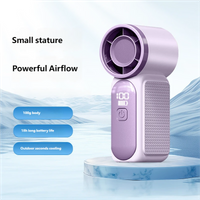 X688 High-Speed Handheld Fan Portable Pocket-Sized USB Charging Outdoor Small Fan for On-the-Go Cooling
