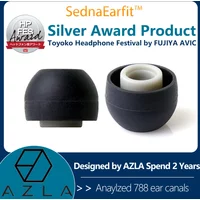 AZLA Sednaearfit Ear Tips for Sennheiser Beyerdynamic Eartips Silicone Earbuds SednaEarfit Light eartips for in-ear headphone