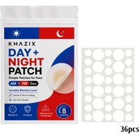 36pcs Invisible Pimple Patches, Clear Round Blemish Covers for Face Spots and Pimple Marks, Men & Women.