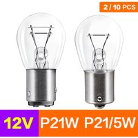 Auto Lamps 12v Brake Light Halogen Bulbs P21W 7506 12498CP PY21/5W 7528 12499 7225 12594 BA15s BAY15d BAZ15d 1156 10PCS 2PCS