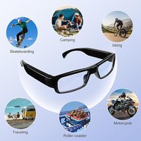 1080P HD Wearable Glasses Portable Outdoor Sports Vision Protection for Cycling Hiking Climbing Traveling Motorcycle Riding