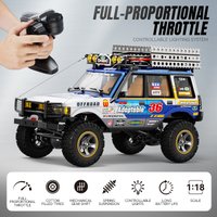 New LR1801 2.4G 1:18 RC Car Crawler 4WD Full Proportion RC Mode Simulation Climbing Off Road Remote Control Car Toy Boy Gift