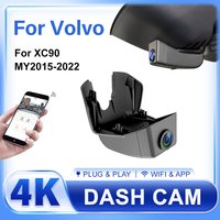 For Volvo XC90 2015 2016 2017 2018 2019 2020 2021 2022 Plug and Play Hidden Car DVR Dash Cam Driving Recorder Cameras,4K DashCam image 4